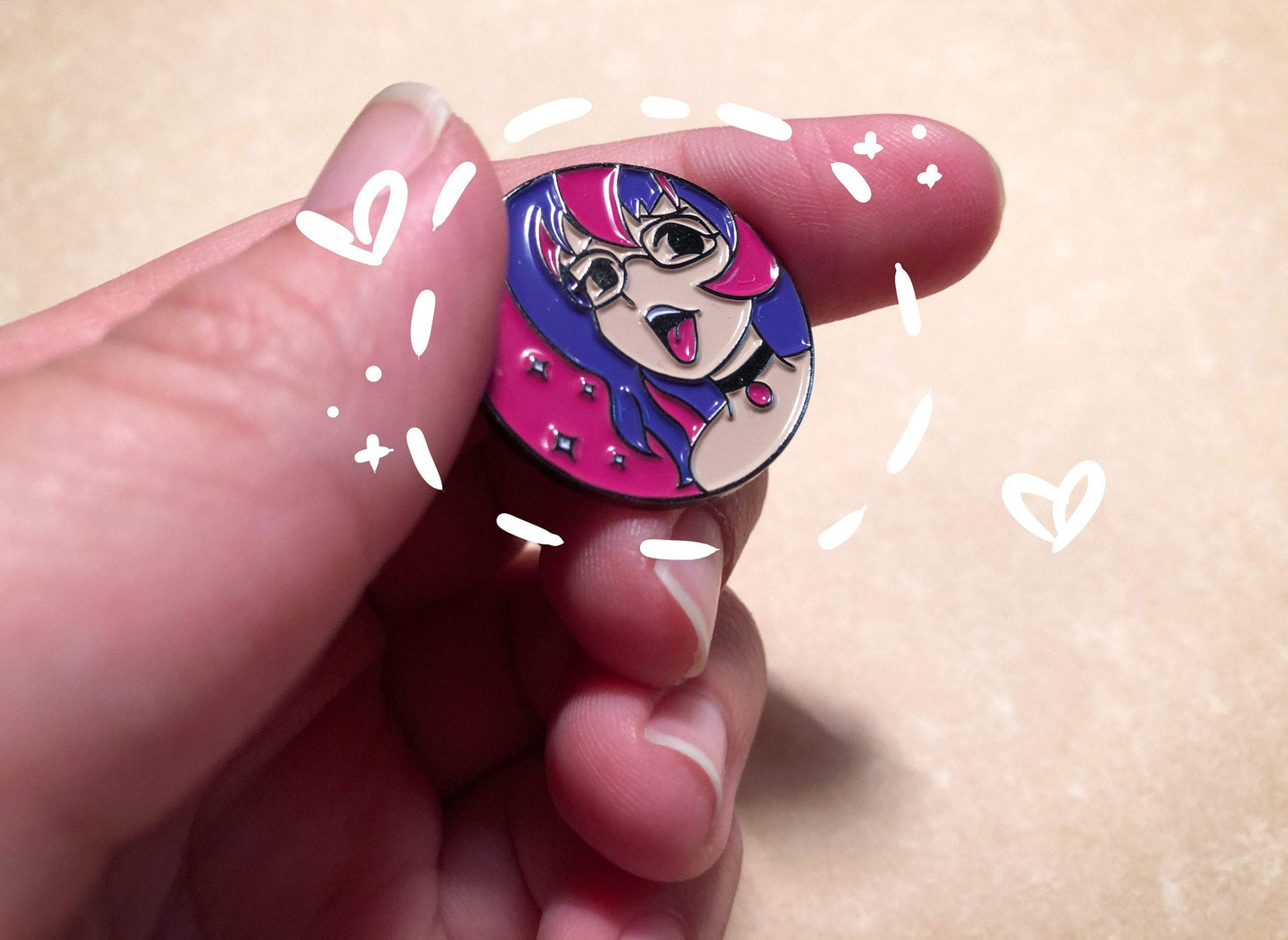 Guinevere Soft Enamel Pin LIMITED EDITION - JennGuine