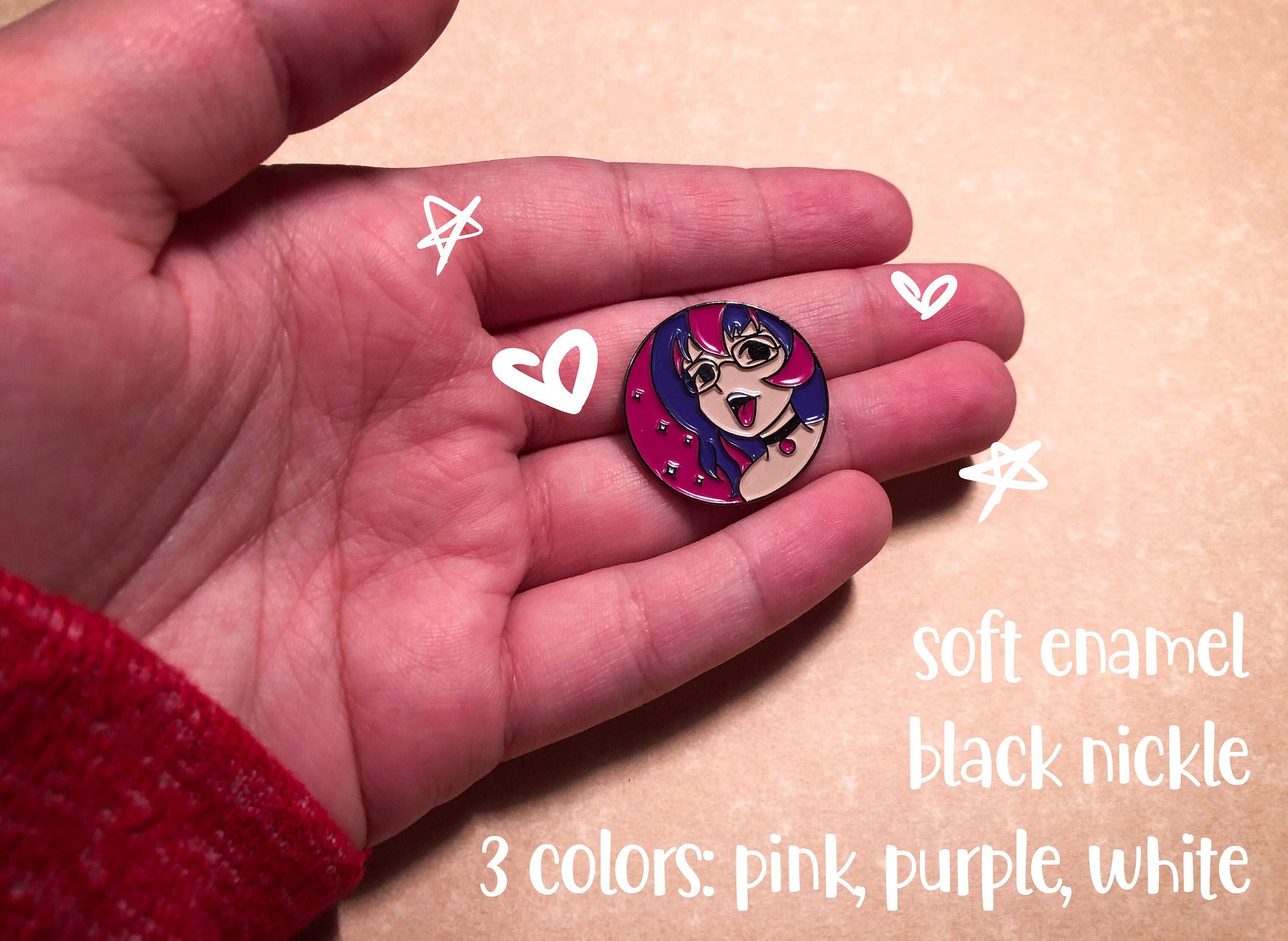 Guinevere Soft Enamel Pin