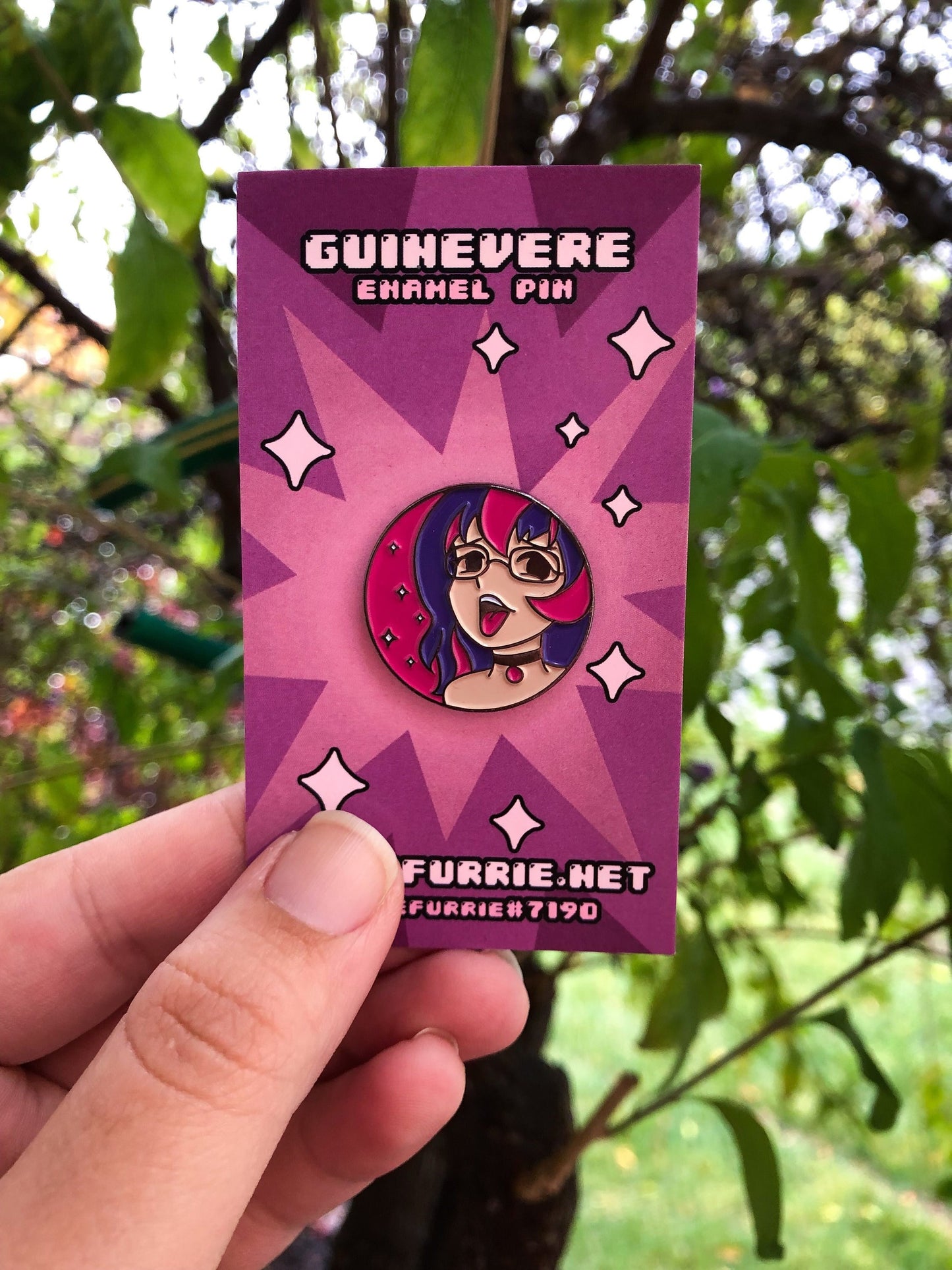 Guinevere Soft Enamel Pin