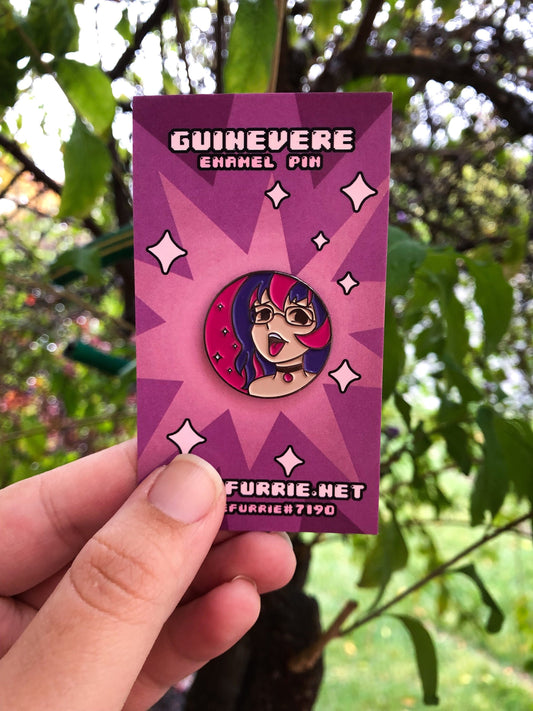 Guinevere Soft Enamel Pin