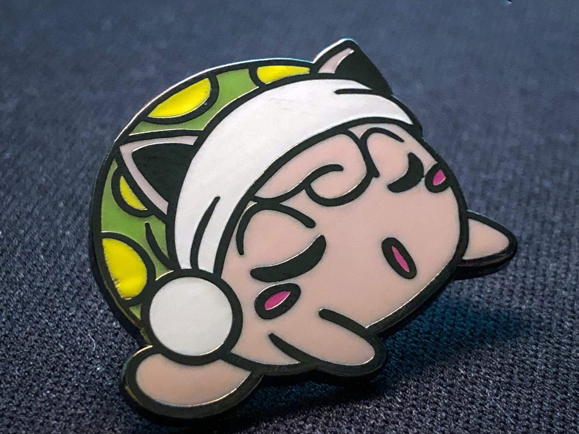 Jigglypuff Kirby Sleeping Hard Enamel Pin LIMITED EDITION - JennGuine