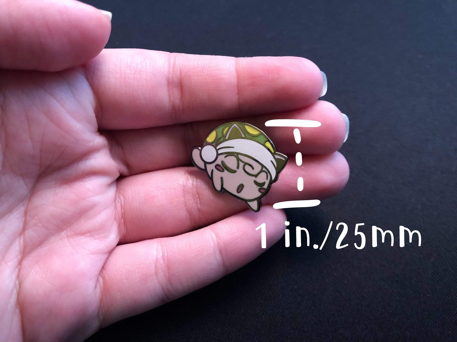 Jigglypuff Kirby Sleeping Hard Enamel Pin LIMITED EDITION - JennGuine