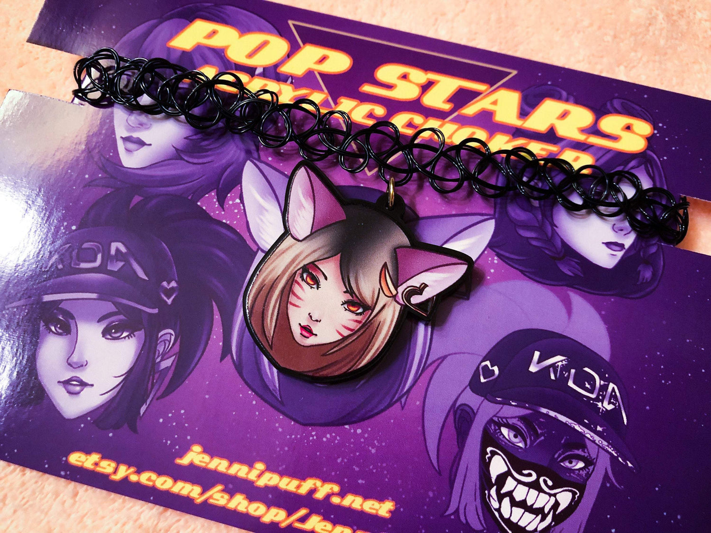 KDA Ahri Choker - JennGuine