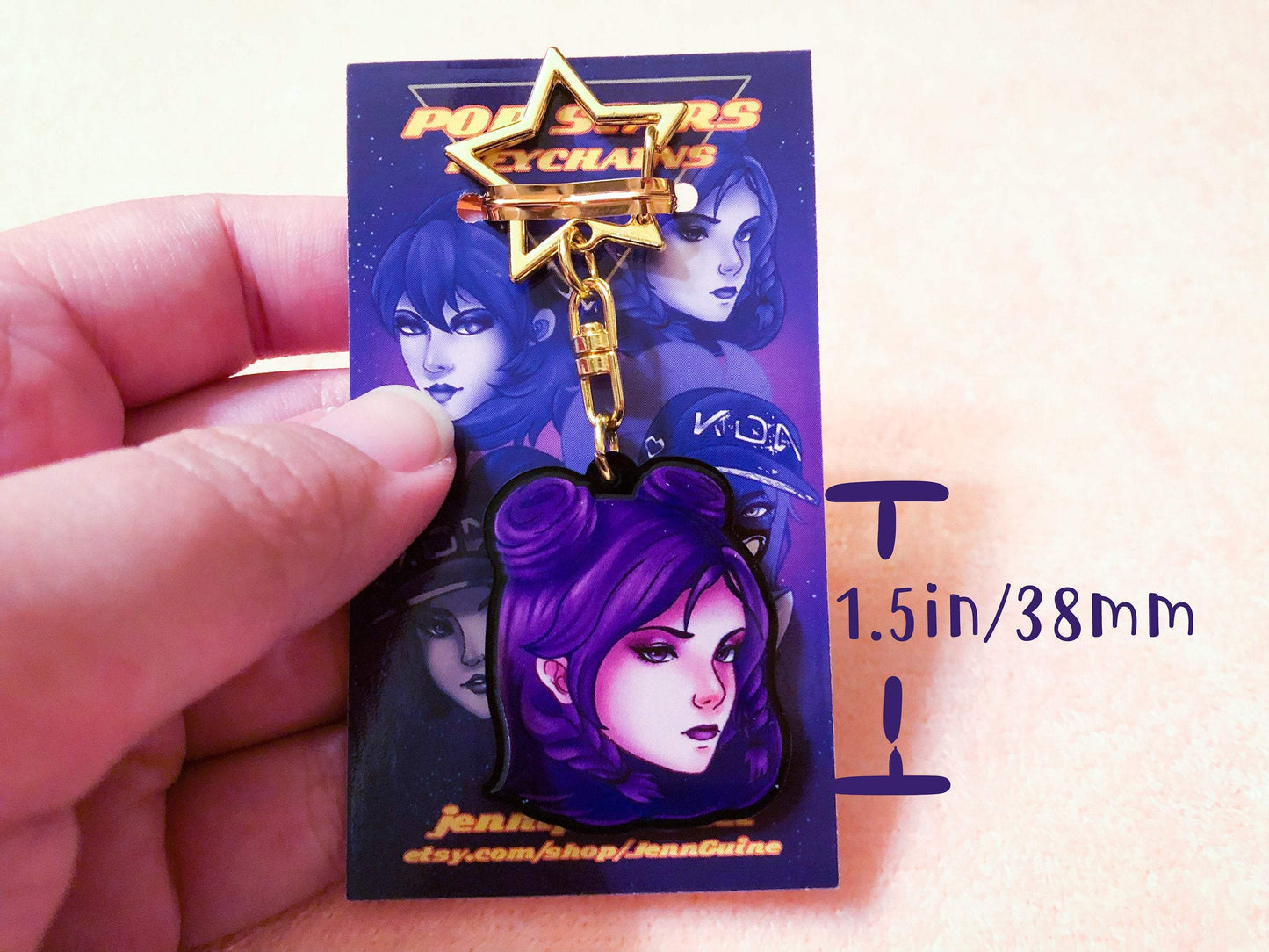 Kai'Sa KDA Keychain - JennGuine