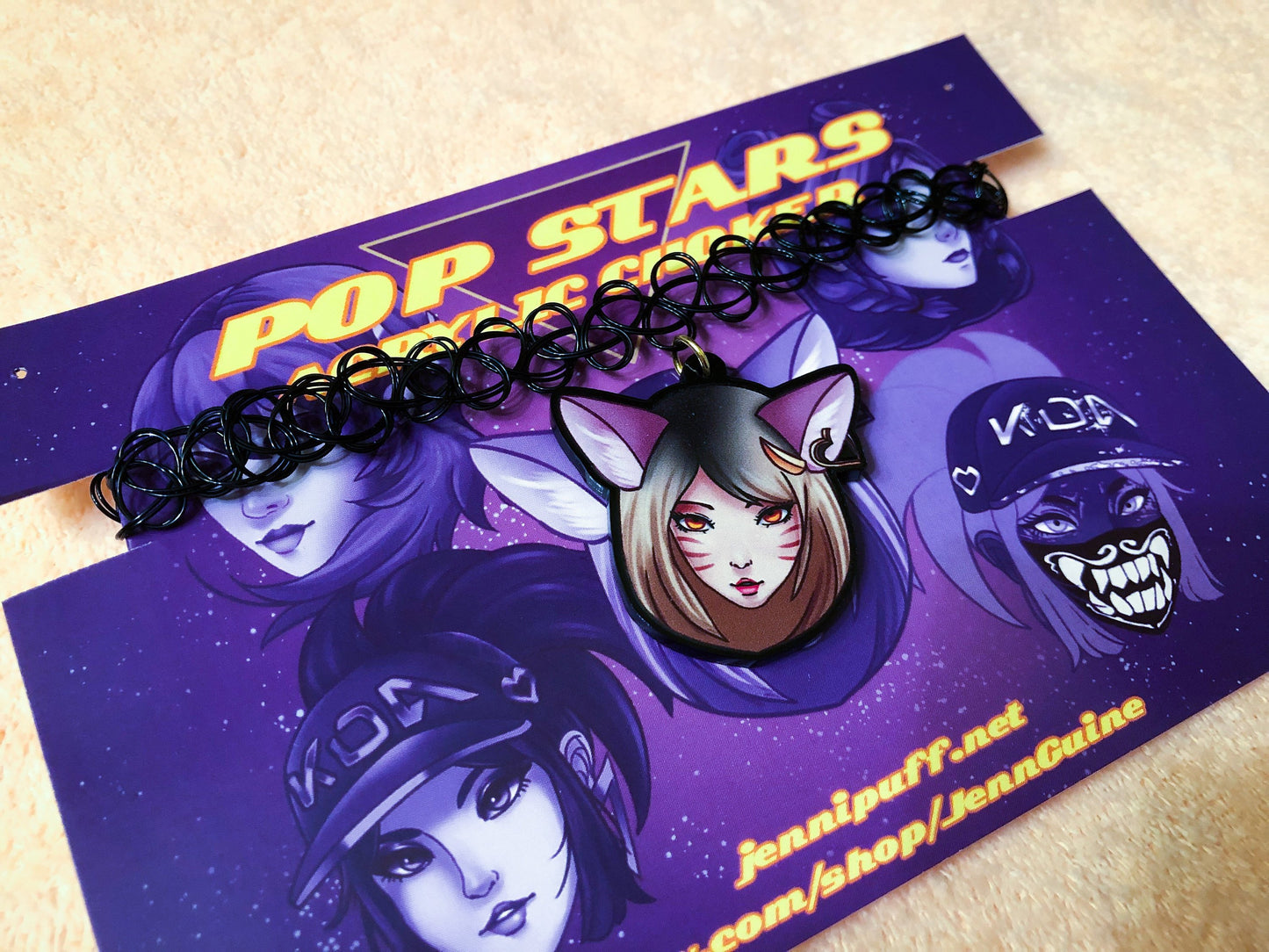 KDA Ahri Choker - JennGuine