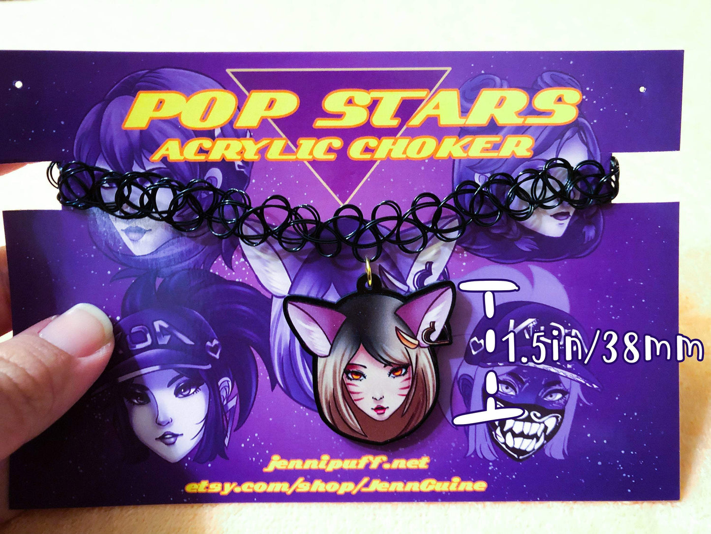 KDA Ahri Choker - JennGuine