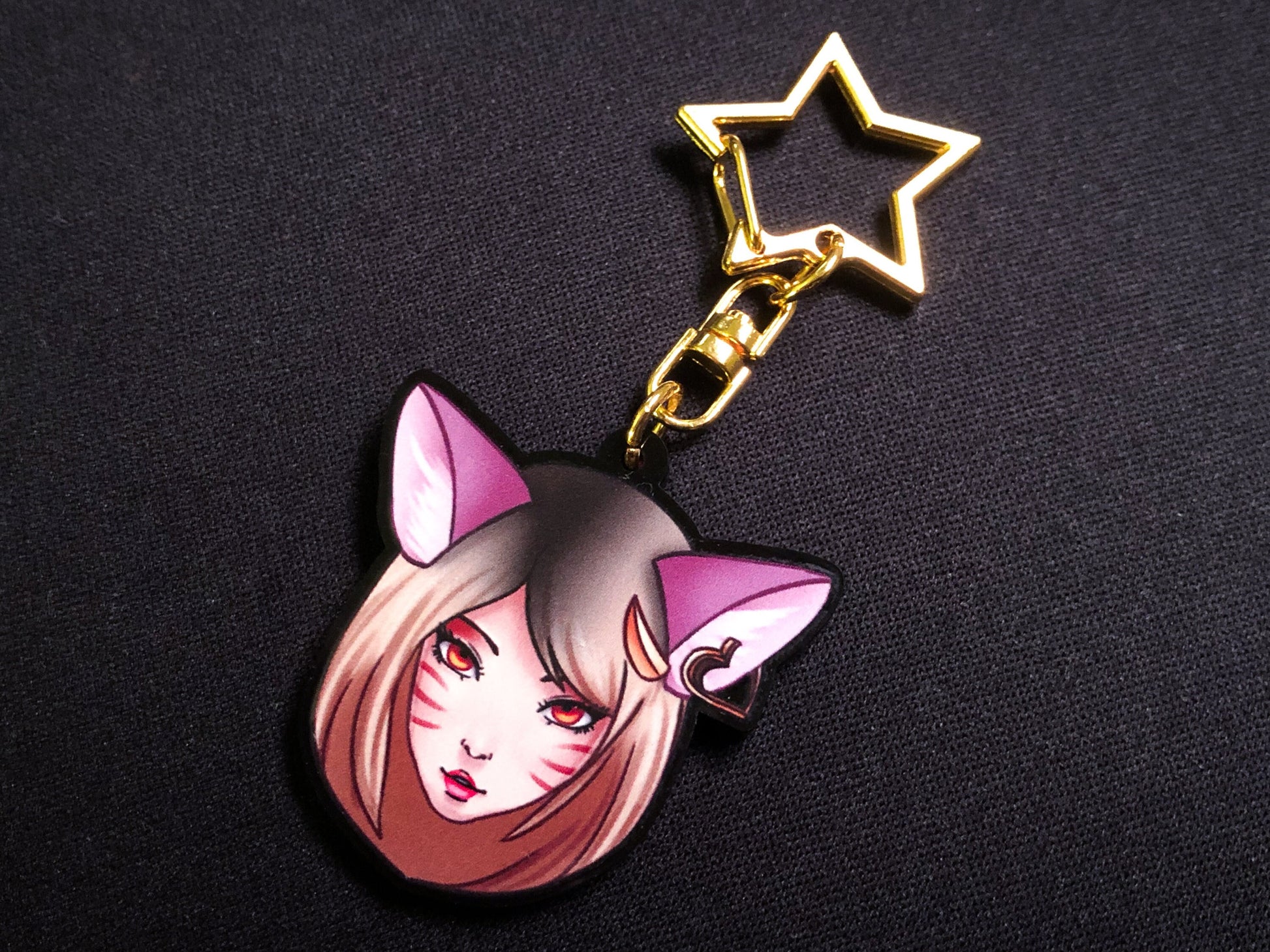 Ahri KDA Keychain
