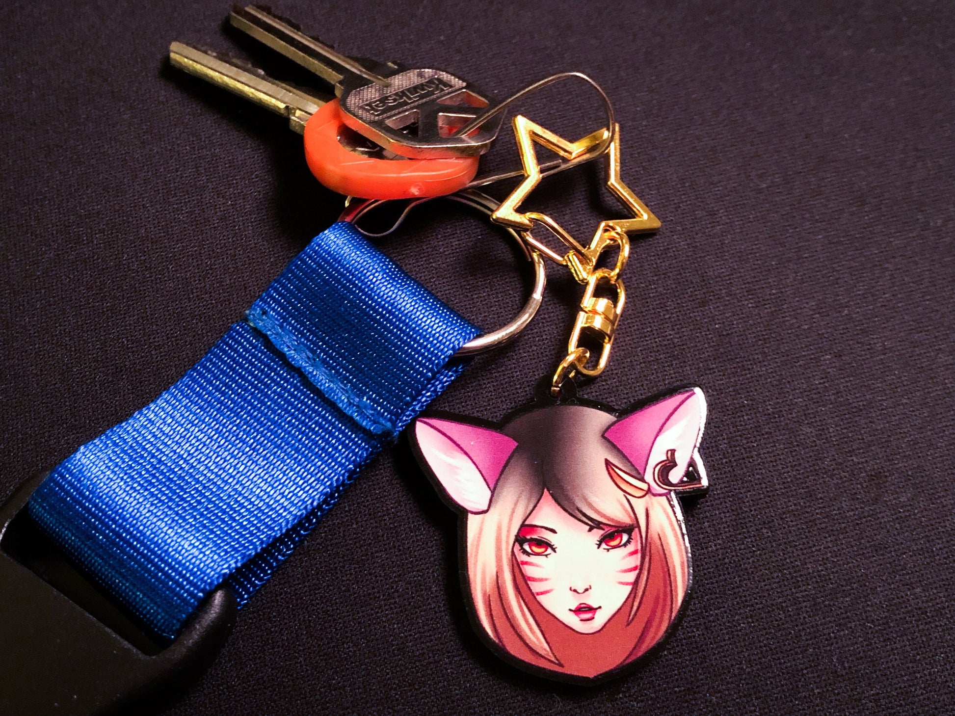 Ahri KDA Keychain