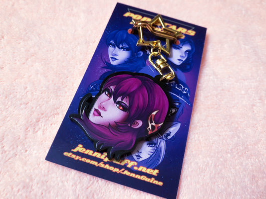 League of Legends KDA Keychain - Evelynn - JennGuine