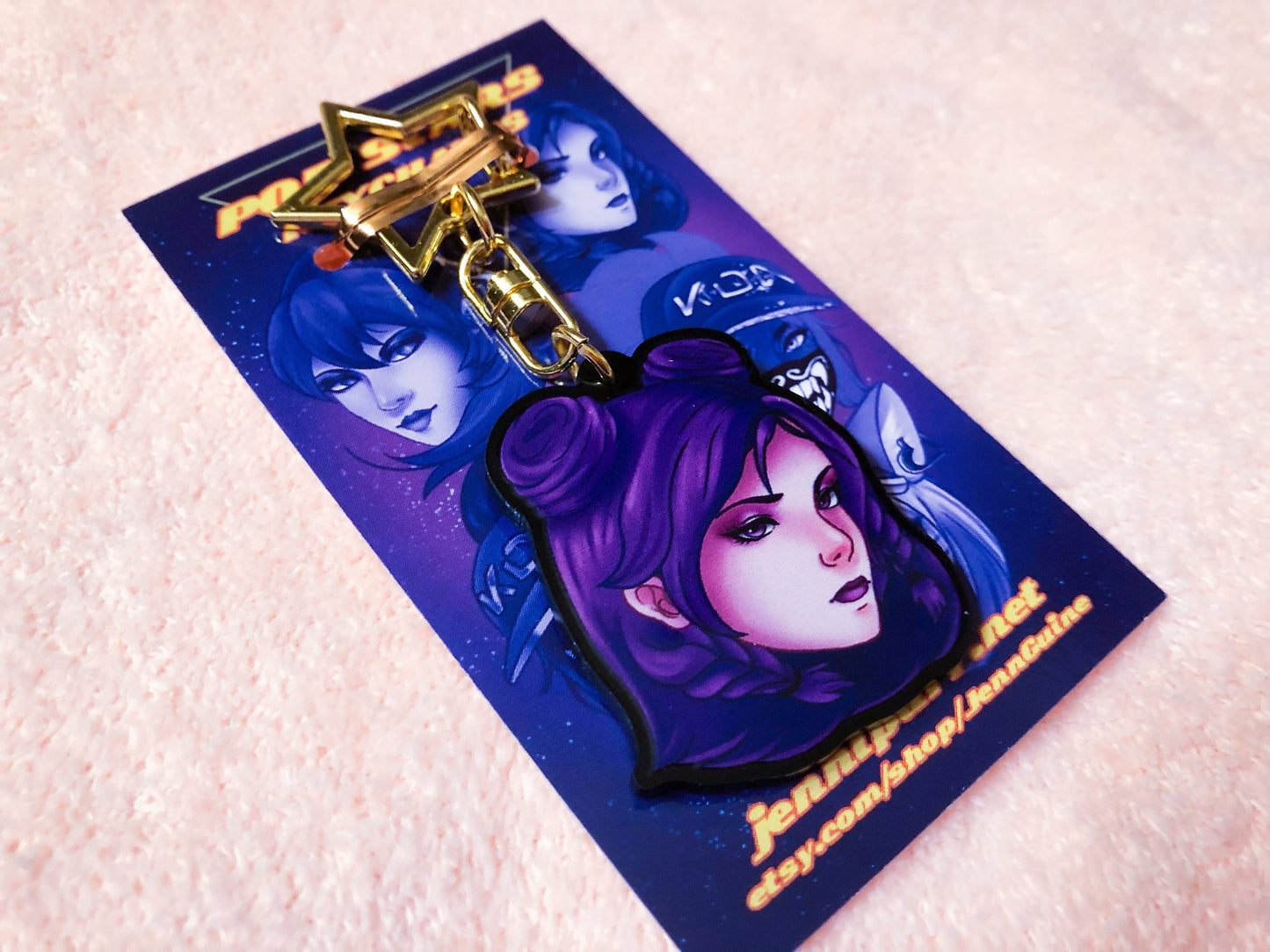 Kai'Sa KDA Keychain - JennGuine