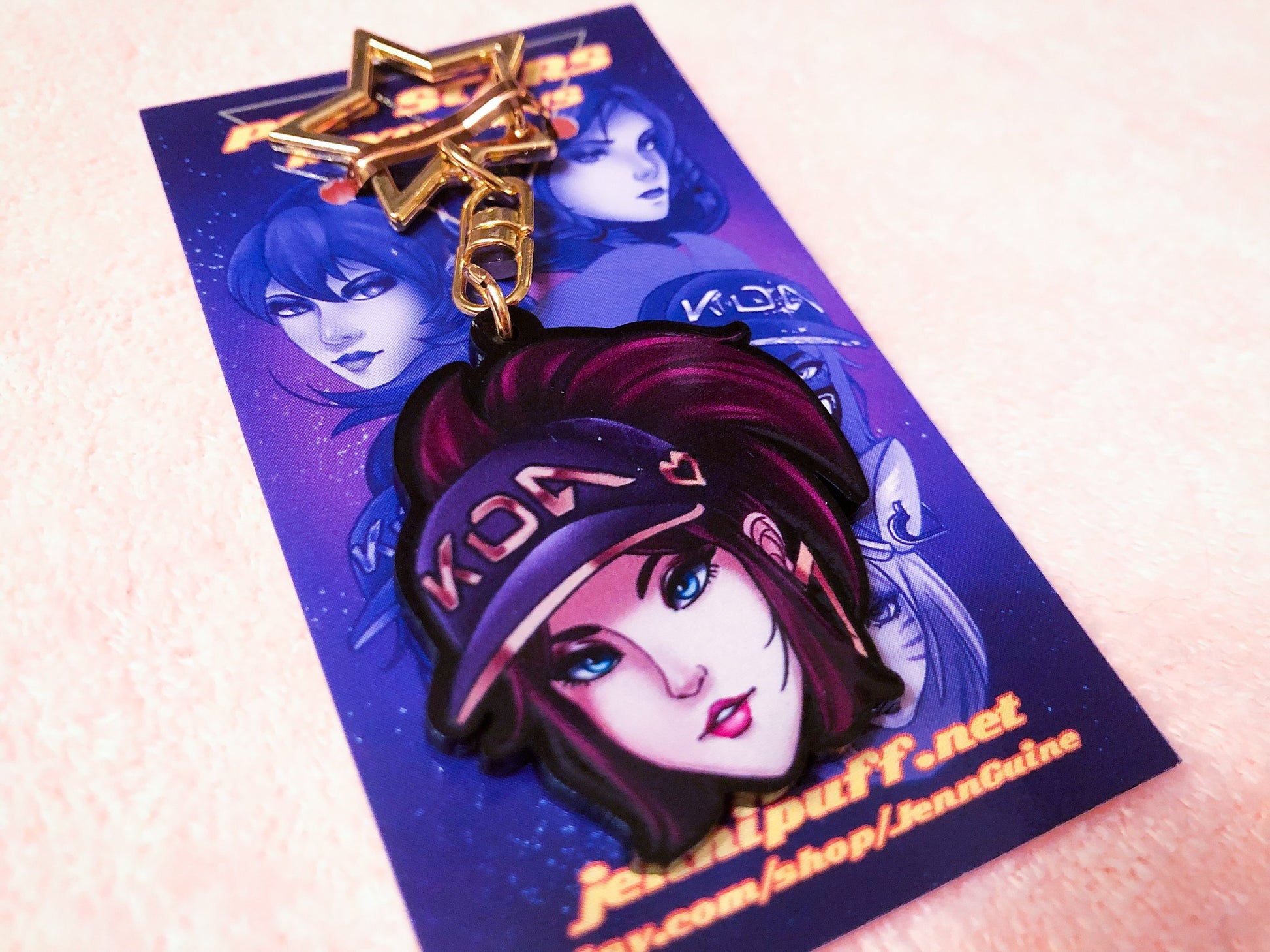 Regular Akali KDA Keychain - JennGuine