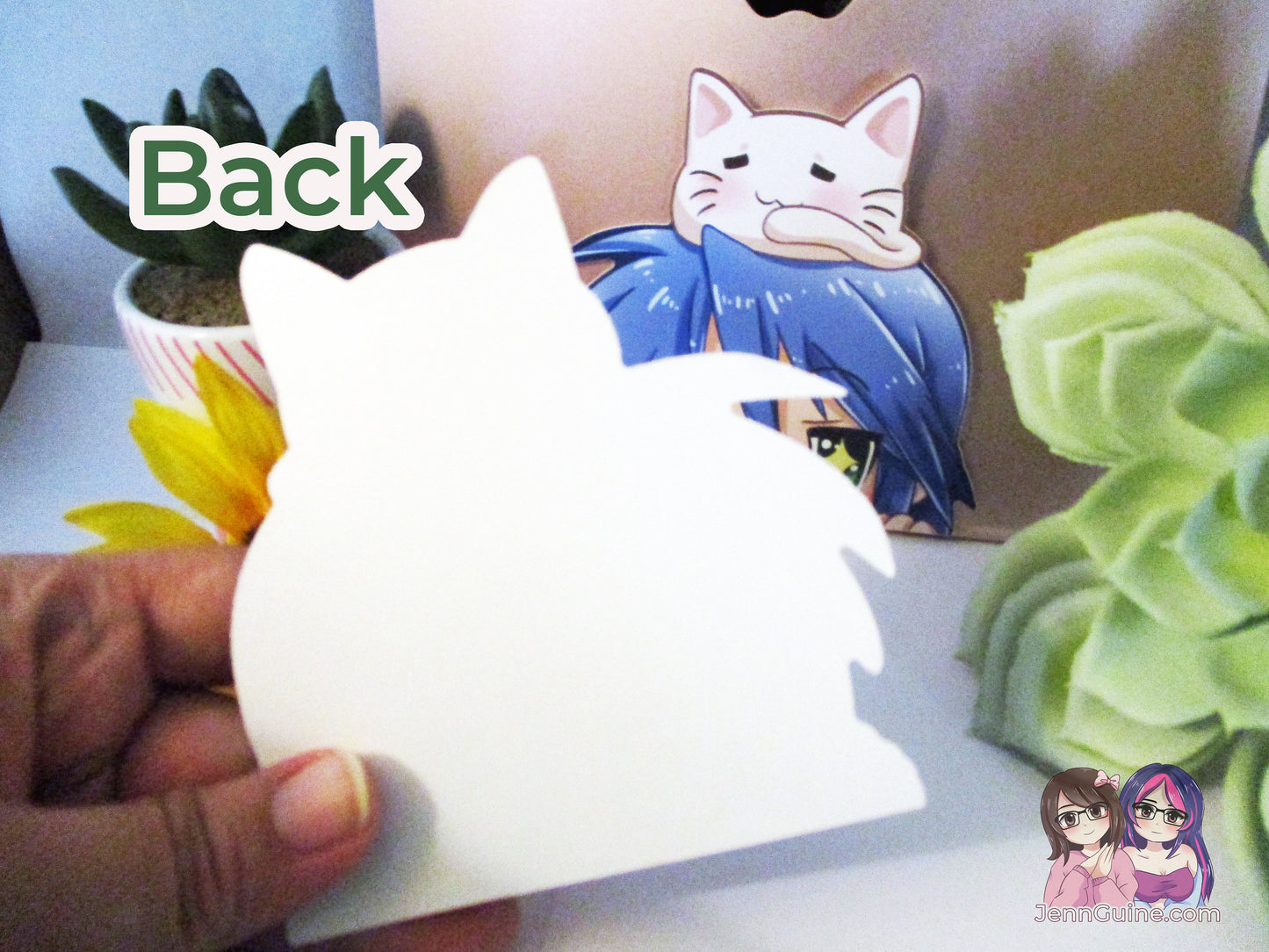 LOW STOCK Konata Izumi L u c k y | S t a r 3in Peeker Peeking Sticker Die-Cut Decal
