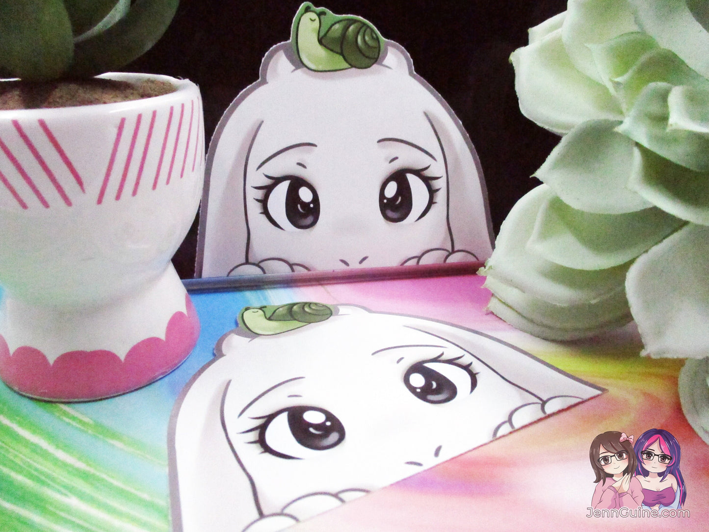 Undertale Toriel Snail Pie Butterscotch 3.5in Furry Cute Game Peeker Peeking Sticker Die-Cut Decal Deltarune