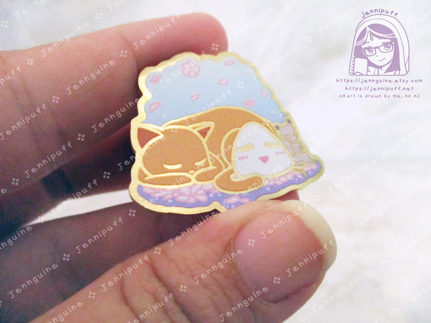 Gold Fruít Baskèt Fruba Furuba Tohru Yuki Kyo Riceball Onigiri Cat Rat Zodiac 35mm 1.375in Eco Metal Pin Printed Brass Engraved Enamel Pin