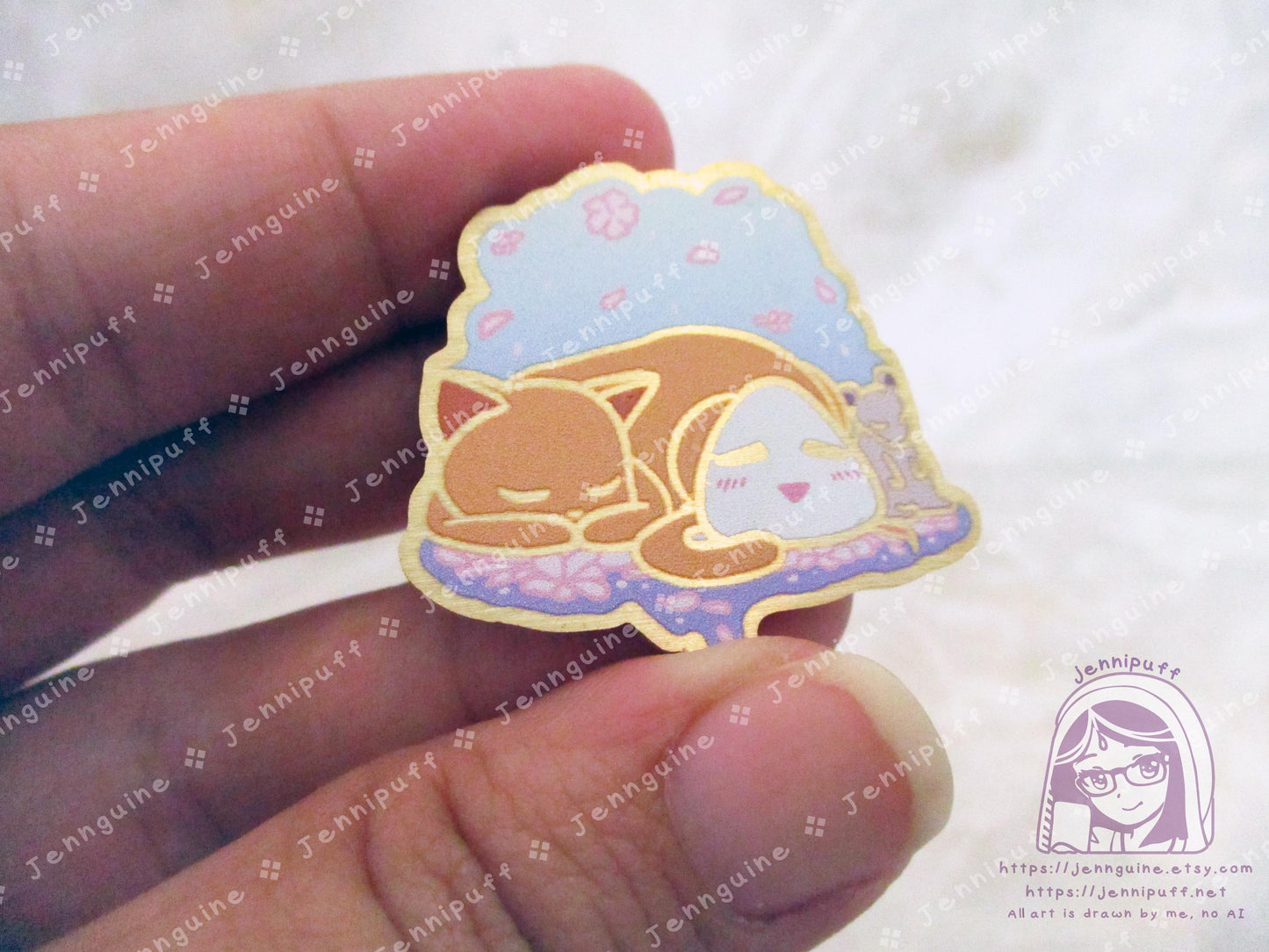 Gold Fruít Baskèt Fruba Furuba Tohru Yuki Kyo Riceball Onigiri Cat Rat Zodiac 35mm 1.375in Eco Metal Pin Printed Brass Engraved Enamel Pin