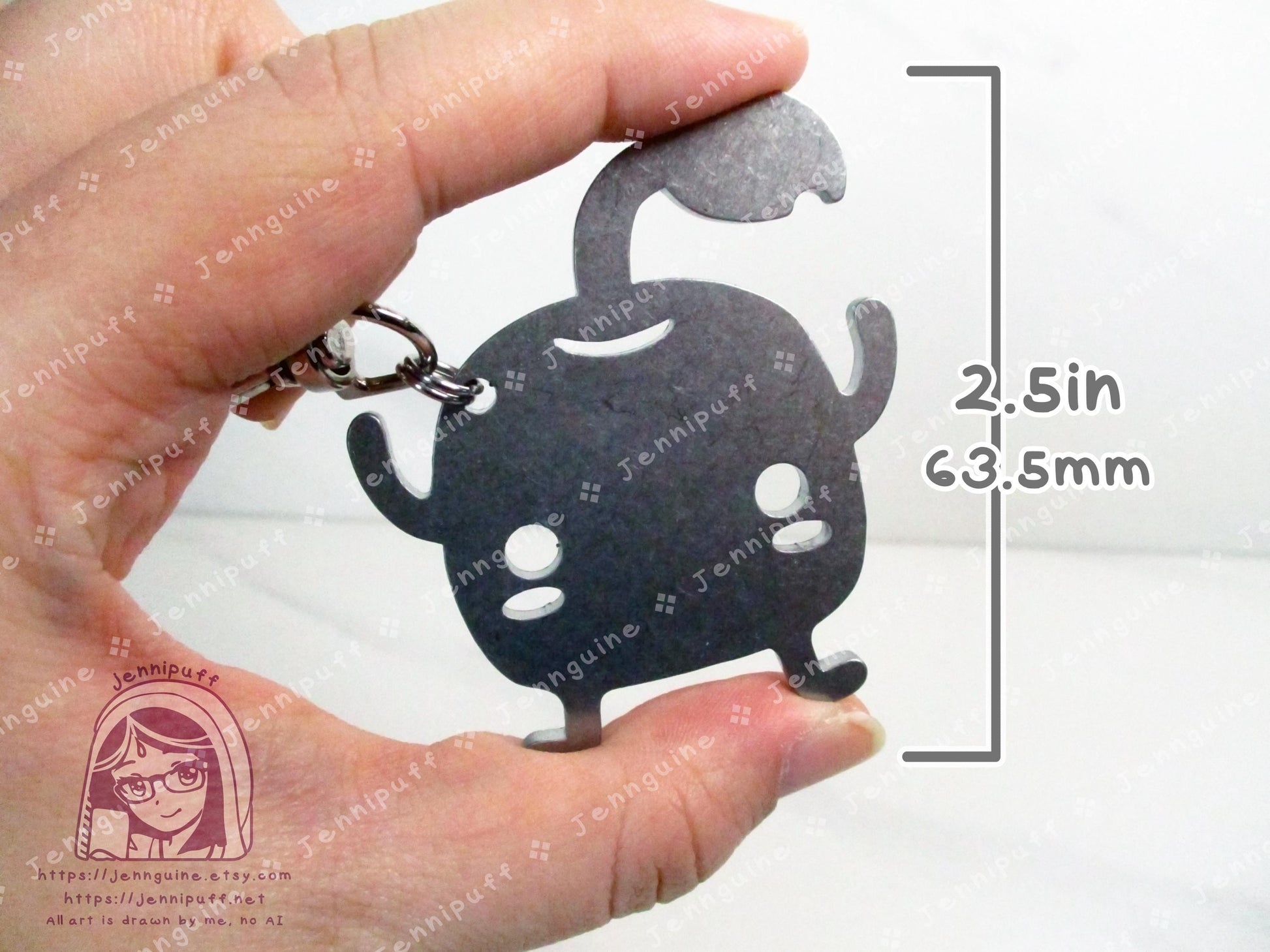 Junimo Stardew Valley Stainless Steel Bottle Opener Keychain Cute Kawaii | Gift for Farming Sim Cozy Game Gamer Anime Fan Geek Nerd Survival