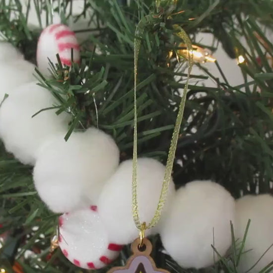 Baby PKMN Wooden Christmas Ornament | Comes with a 4x6in Print of the Artwork | MíméJr,Cléffà,Azúrill,Smóóchúm,Tógépí,Cóttónéé,Igglybúff