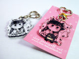 Komi-san Acrylic Keychain - POMPH! (transparent) - JennGuine