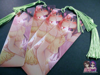 Yuri Madoka x Homura Kiss NSFW Tassel Bookmark - JennGuine