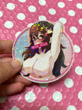 NSFW Holo Sticker - Trainer J 3in Die-Cut Sticker NSFW 18+ - JennGuine