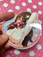 NSFW Holo Sticker - Trainer J 3in Die-Cut Sticker NSFW 18+ - JennGuine