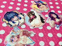 NSFW Holo Sticker - Trainer J 3in Die-Cut Sticker NSFW 18+ - JennGuine