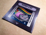 Retro Nyan Cat Fridge Magnet 3inx3in OUT OF STOCK [retired] - JennGuine