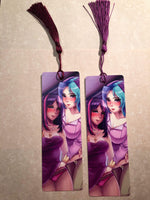 Human Twilestia (Twilight x Celestia) Tassel Bookmark - JennGuine