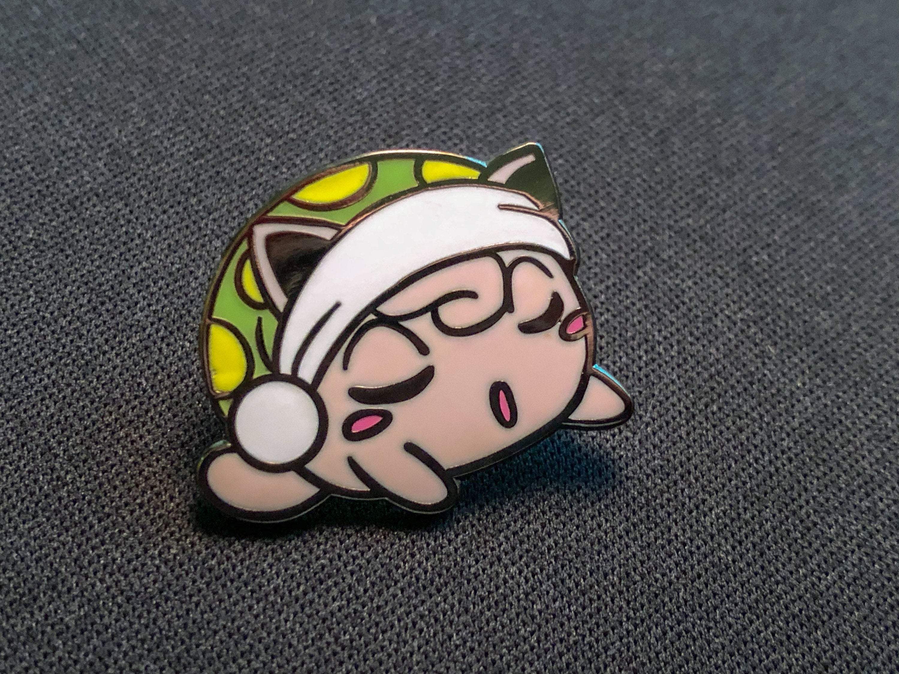 Sleepygrim Pin Jigglypuff Kirby Sleeping Hard Enamel Pin LIMITED EDITION – JennGuine