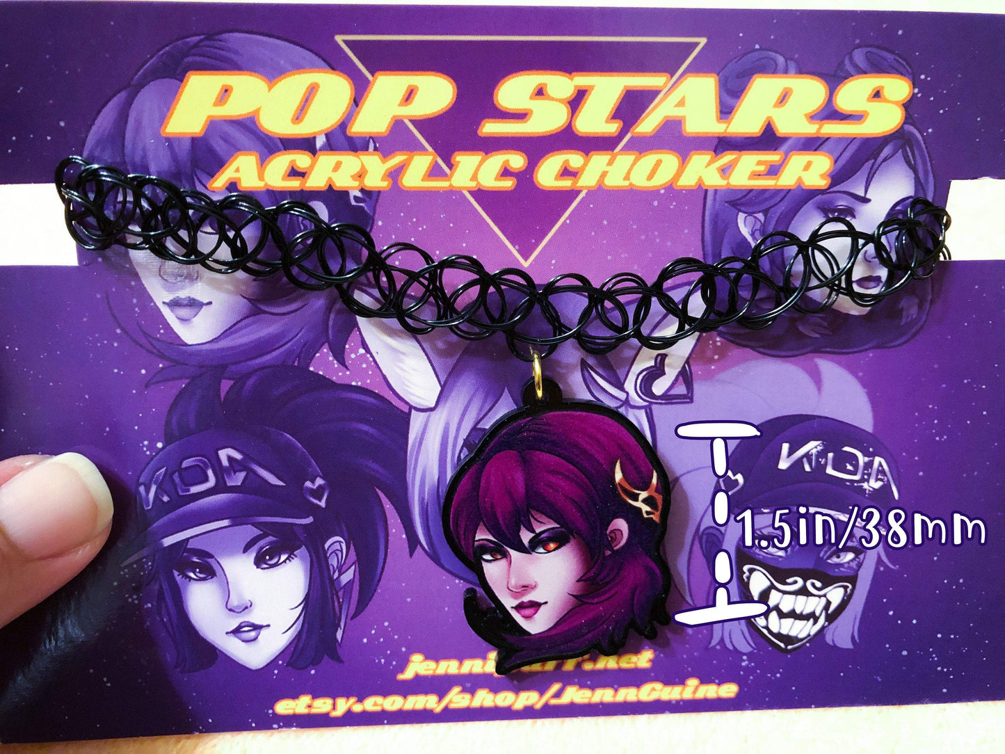 KDA Evelynn Choker - JennGuine