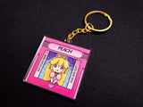 Retro Game Peach Keychain (double-sided) OUT OF STOCK [retired] - JennGuine