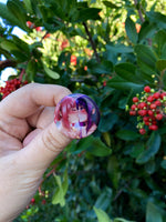 Die Cut Sticker and Pinback Button Combo - Madoka and Guine - JennGuine