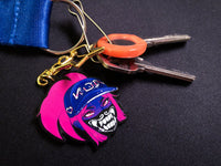 Neon Akali KDA Keychain