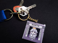 Retro Game Boosette Keychain (double-sided) OUT OF STOCK [retired] - JennGuine