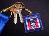 Retro Game Chompette Keychain (double-sided) - JennGuine