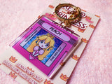 Retro Game Peach Keychain (double-sided) OUT OF STOCK [retired] - JennGuine