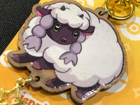 Pokemon Sword and Shield Keychain - Wooloo - JennGuine