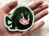 My Hero Academia 3in Die-Cut Sticker - Froppy or Uravity - JennGuine