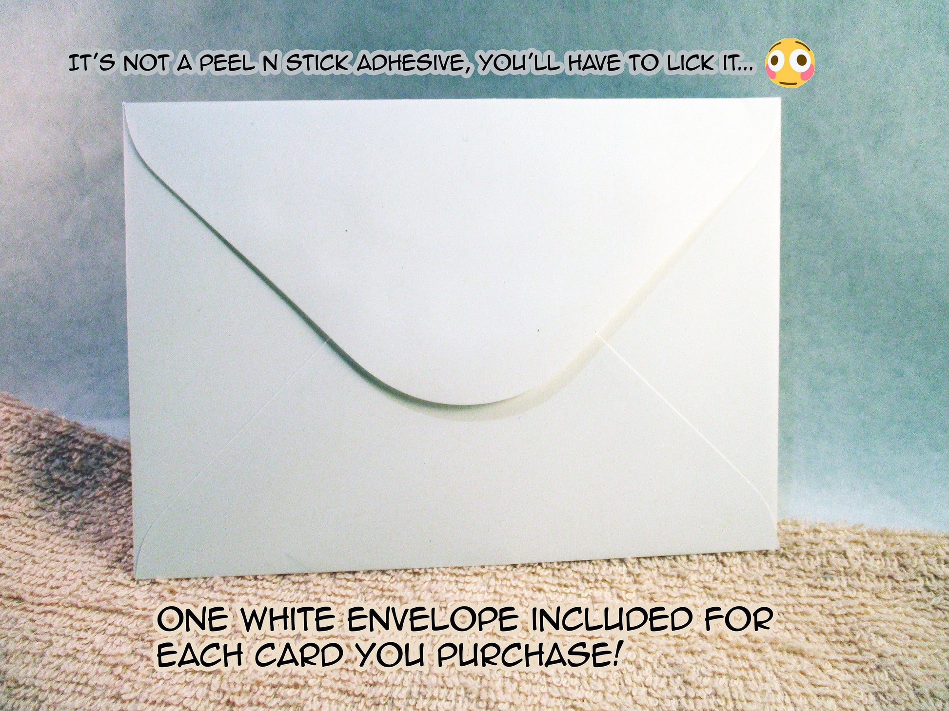 4x6in Anime Greeting Card - You're Cute (MISPRINT) - JennGuine