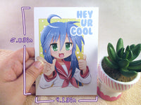 4x6in Lucky Star Greeting Card - Konata (MISPRINT) OUT OF STOCK [retired] - JennGuine
