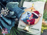 Wooden Christmas Ornament - Ruby Sapphire Steven Universe (read description) OUT OF STOCK [retired] - JennGuine