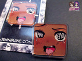 Lil Lewd Acrylic Pins - Ahegao Skintone - JennGuine