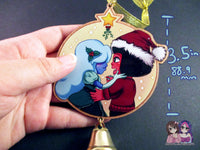 Wooden Christmas Ornament - Ruby Sapphire Steven Universe (read description) OUT OF STOCK [retired] - JennGuine