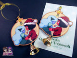 Wooden Christmas Ornament - Ruby Sapphire Steven Universe (read description) OUT OF STOCK [retired] - JennGuine