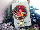 Wooden Christmas Ornament - Pikachu Eevee Pokemon (read description) - JennGuine