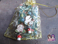Cottagecore Wooden Pin - Woodland Bunny - NO RESTOCKS when sold out