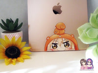 Himouto! Umaru-chan 3in Peeker Peeking Sticker Die-Cut Decal