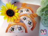 Himouto! Umaru-chan 3in Peeker Peeking Sticker Die-Cut Decal