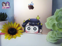 Komi-san Can't Communicate Peeker Peeking Sticker Die-Cut Decal