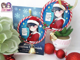 Komi-san Can't Communicate Wooden Christmas Ornament - Komi Birthday Girl (read description) No restocks when sold out